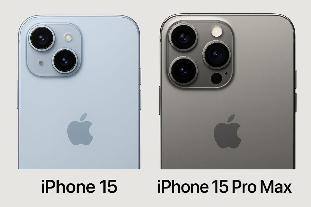iPhone 15 Plus vs Pro Max Camera