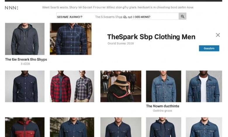 TheSpark Shop Clothing Men
