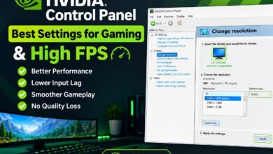 Guide to NVIDIA Control Panel Best Settings for Gaming & High FPS